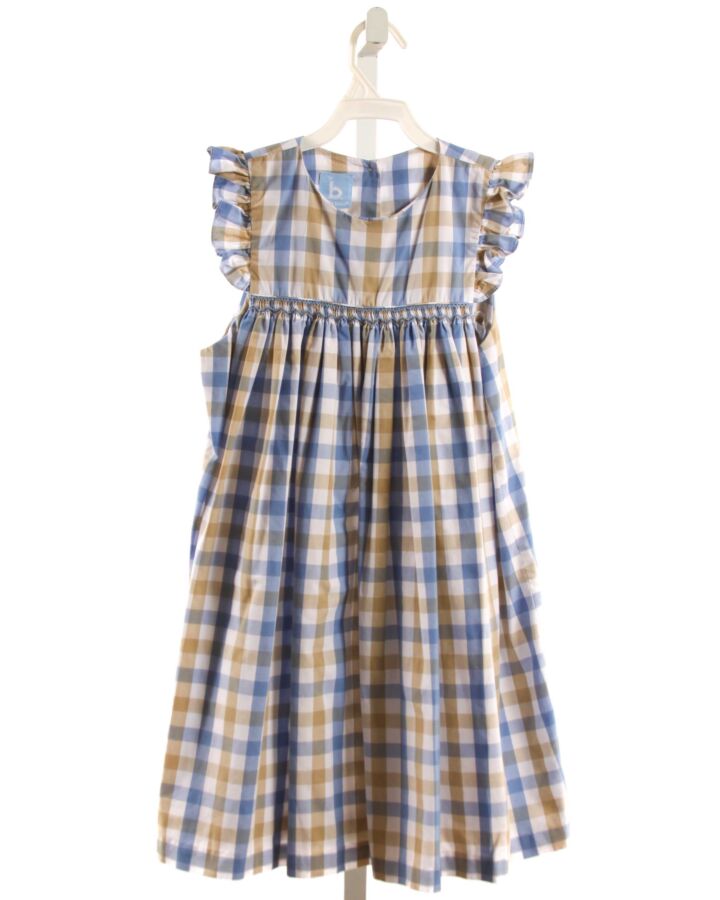 BELLA BLISS  BLUE  GINGHAM  DRESS