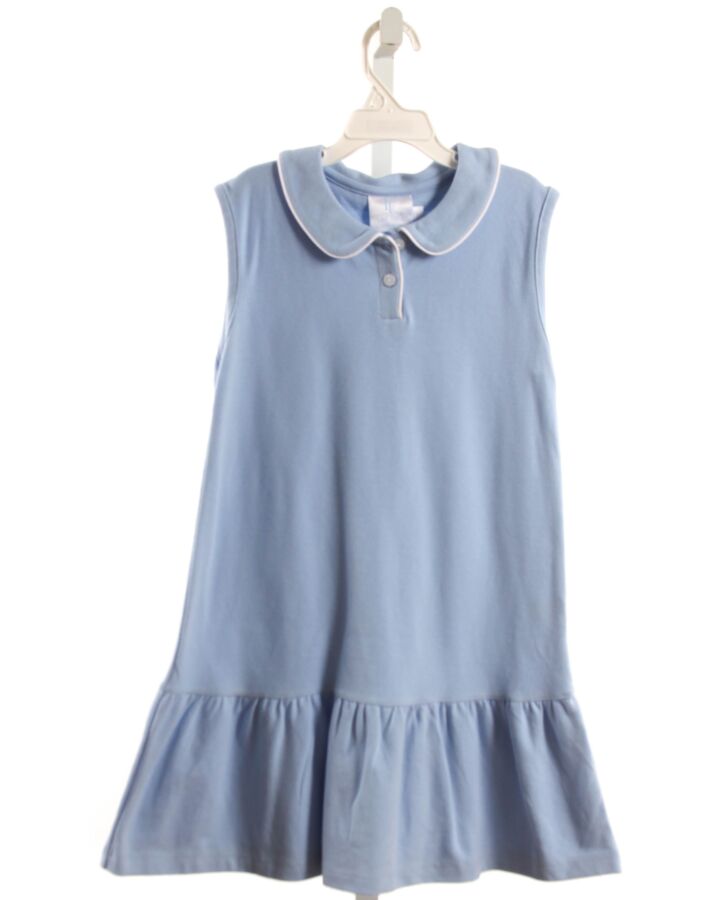 LITTLE ENGLISH  BLUE PIQUE   DRESS