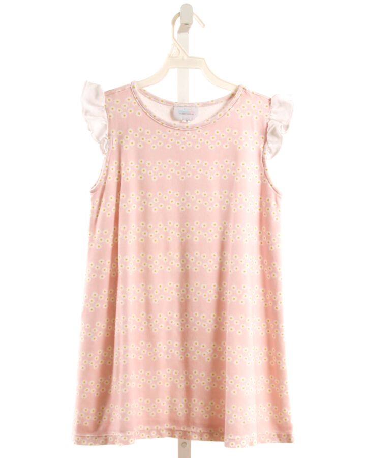 JAMES & LOTTIE  PINK KNIT FLORAL PRINTED DESIGN DRESS