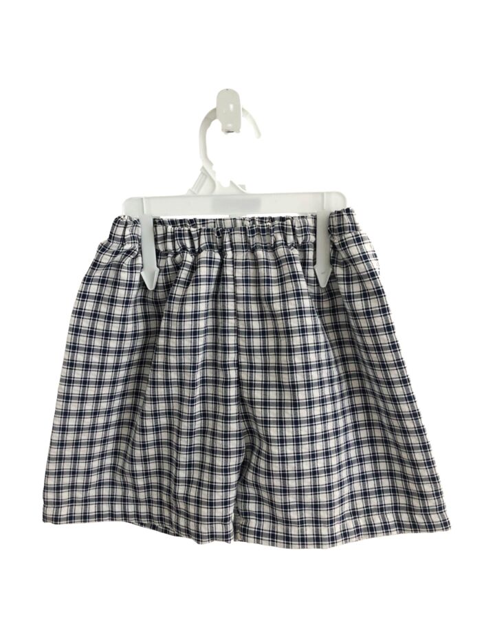 CECIL & LOU  BLUE  GINGHAM  SHORTS