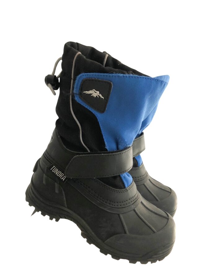 TUNDRA BLUE BOOTS  *EUC SIZE TODDLER 13