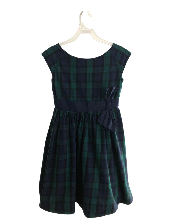 HOPE & HENRY  BLUE  PLAID  DRESS