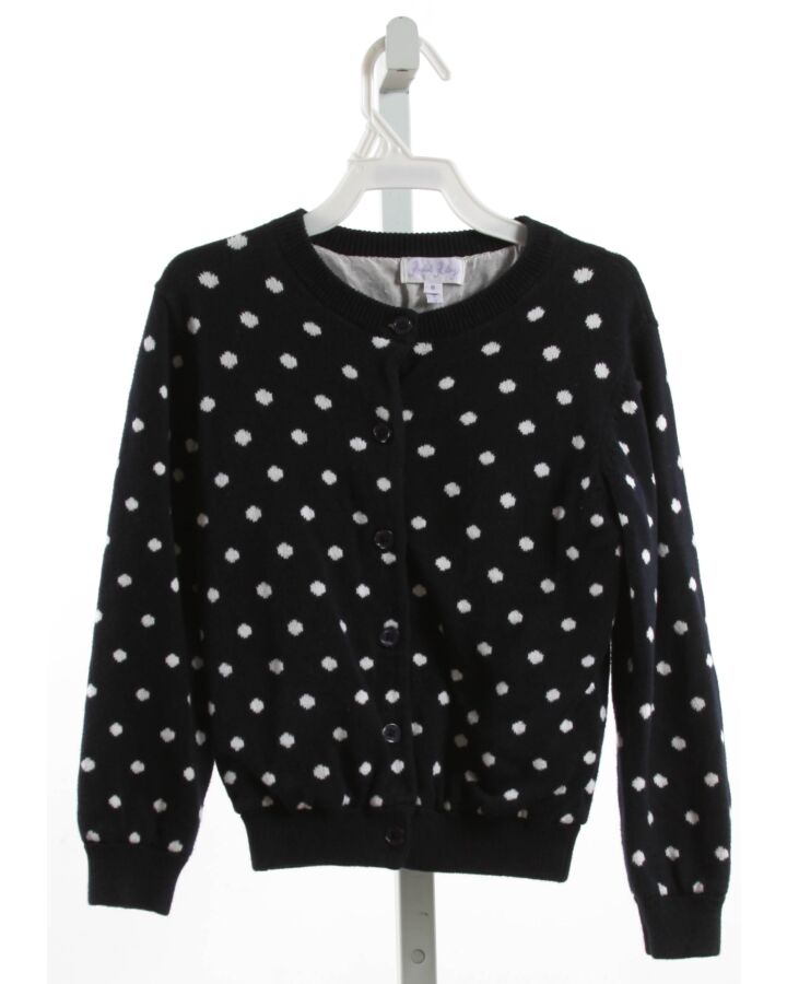 RACHEL RILEY  NAVY  POLKA DOT  CARDIGAN