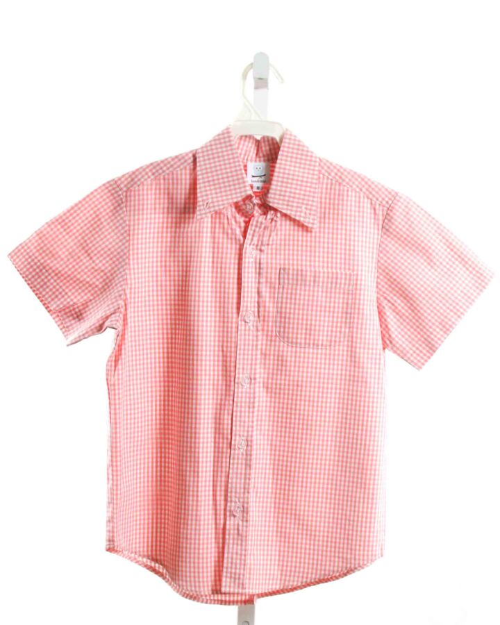 KATE & LIBBY  PINK  GINGHAM  DRESS SHIRT