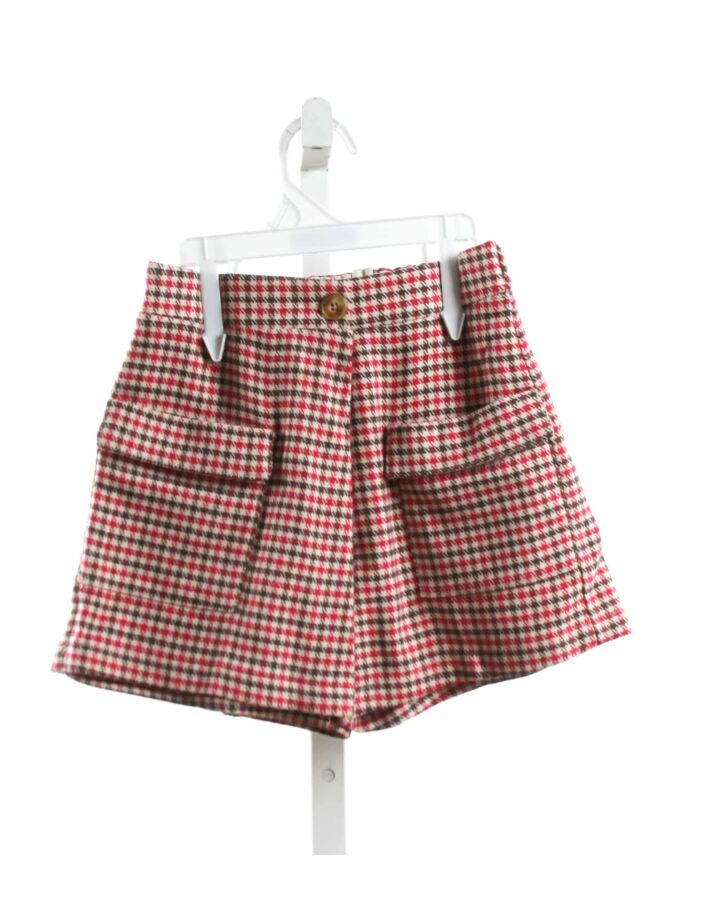 MAYORAL  HOT PINK  WINDOWPANE  SHORTS