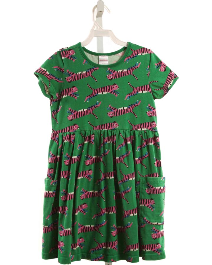 HANNA ANDERSSON  GREEN    KNIT DRESS