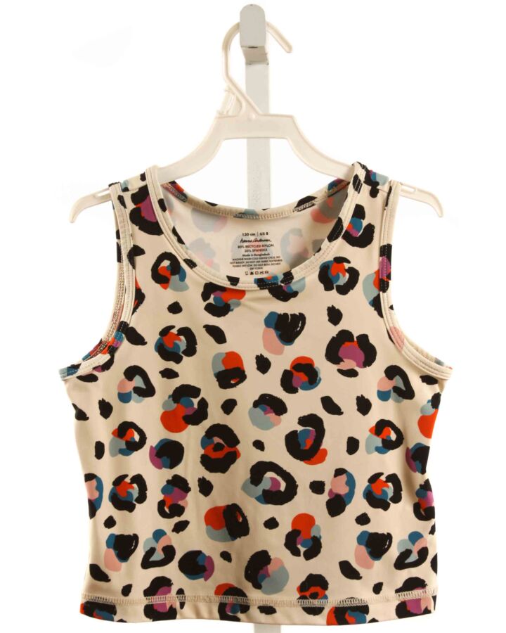 HANNA ANDERSSON  BLACK  PRINT  KNIT TANK