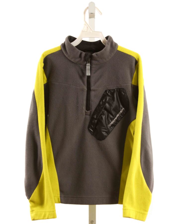 OBERMEYER  LIME GREEN FLEECE   PULLOVER