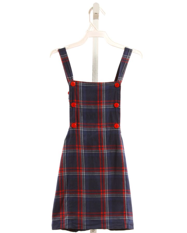 BELLA BLISS  NAVY  PLAID  DRESS
