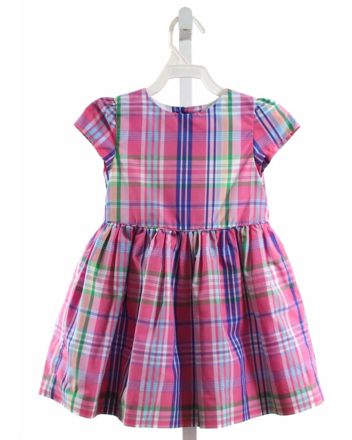 RALPH LAUREN  PINK  PLAID  DRESS