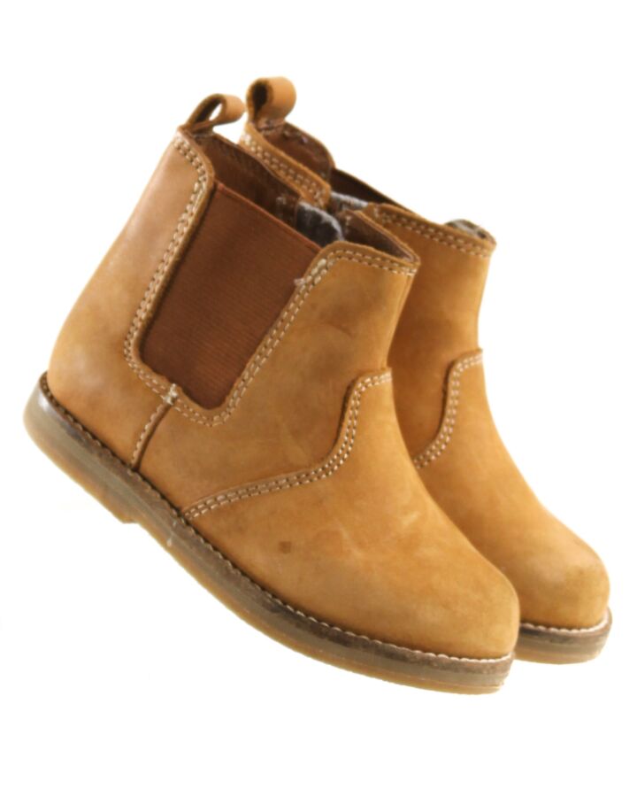 JAMIE KAY BROWN BOOTS *NO SIZE TAG BUT RUNS LIKE A SIZE TODDLER 4.5 *VGU SIZE TODDLER 4.5