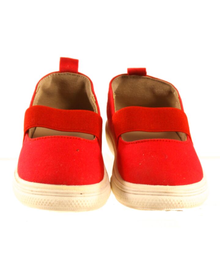 NO TAG RED SHOES  *EUC SIZE TODDLER 8