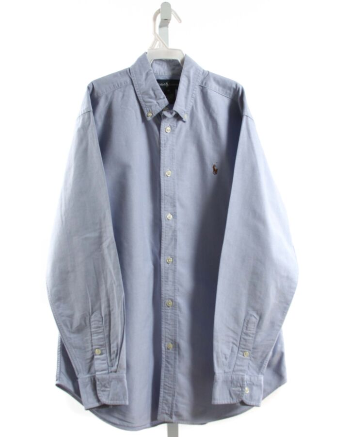 RALPH LAUREN  CHAMBRAY    DRESS SHIRT