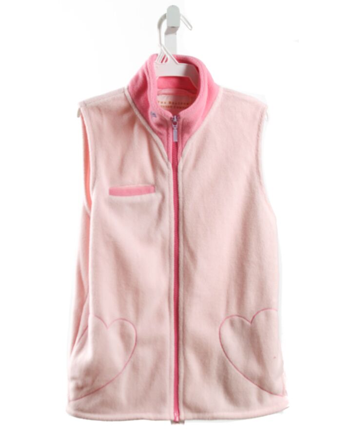 THE BEAUFORT BONNET COMPANY  PINK FLEECE   VEST