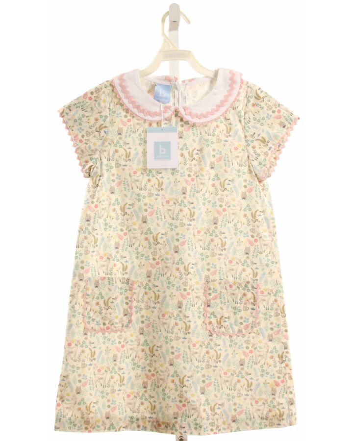 BELLA BLISS  LT GREEN  FLORAL  DRESS