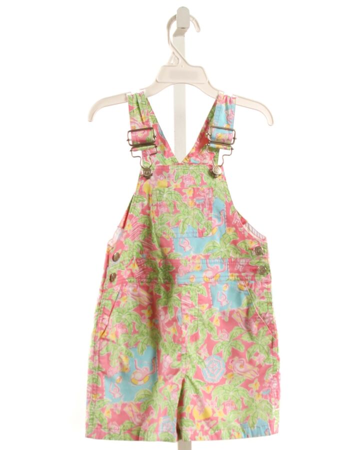 LILLY PULITZER  MULTI-COLOR  FLORAL PRINTED DESIGN ROMPER