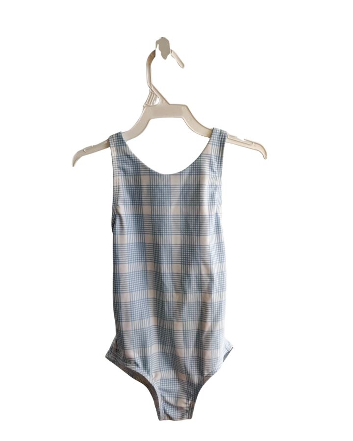 MINNOW  BLUE  PLAID  1-PIECE SWIMSUIT