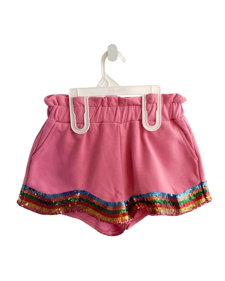 QUEEN OF SPARKLES  PINK    SHORTS WITH SEQUINS