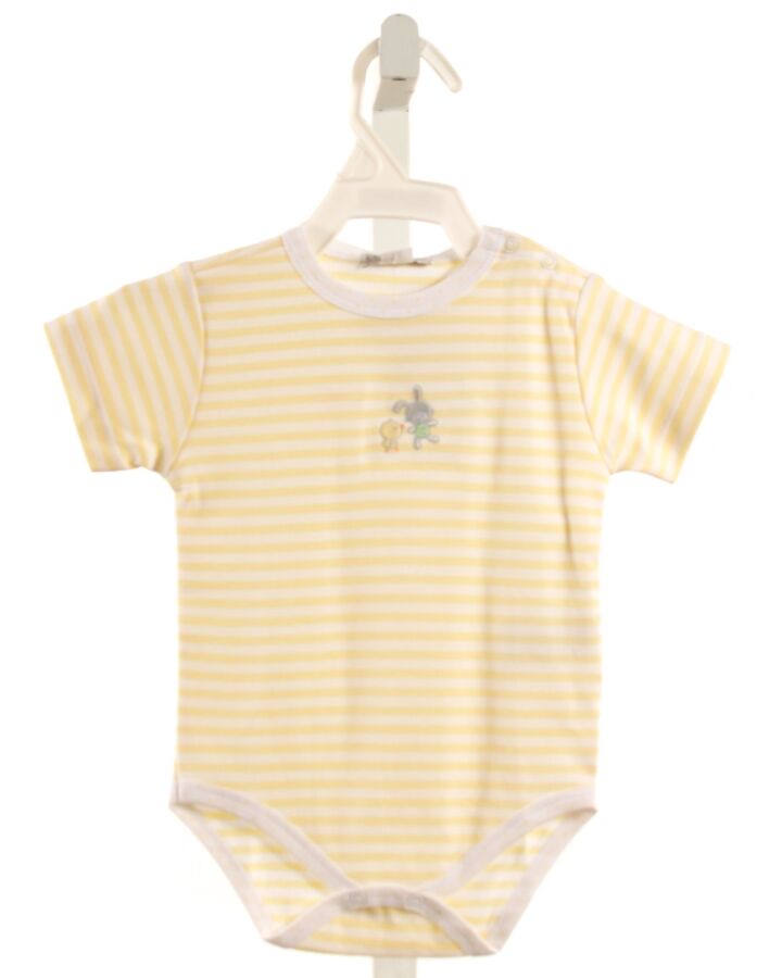 KISSY KISSY  YELLOW KNIT STRIPED  BUBBLE