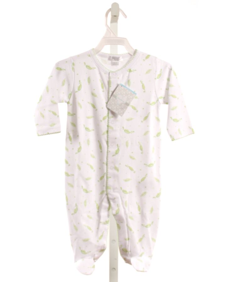 KISSY KISSY  GREEN    LAYETTE WITH PICOT STITCHING