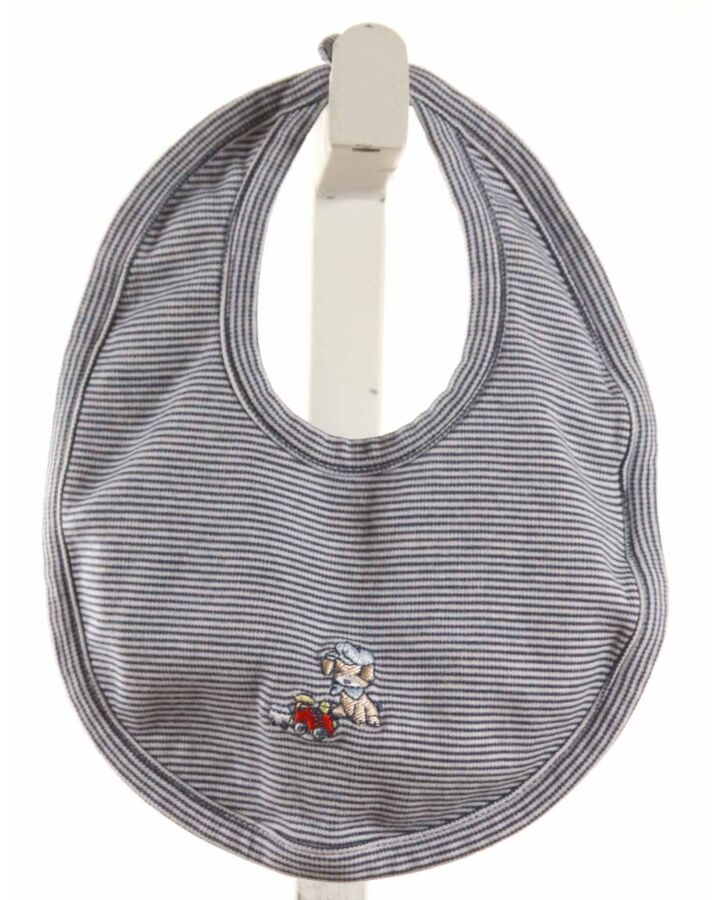 KISSY KISSY  BLUE  STRIPED  BIB