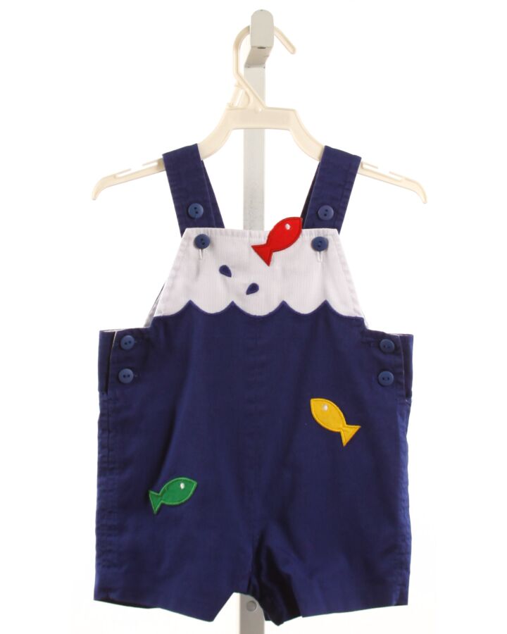 FLORENCE EISEMAN  BLUE PIQUE   SHORTALL