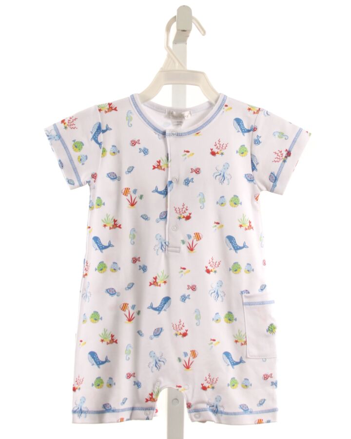 KISSY KISSY  WHITE KNIT  PRINTED DESIGN SHORTALL