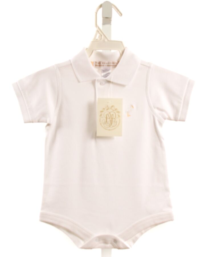 THE BEAUFORT BONNET COMPANY  WHITE    KNIT SS SHIRT