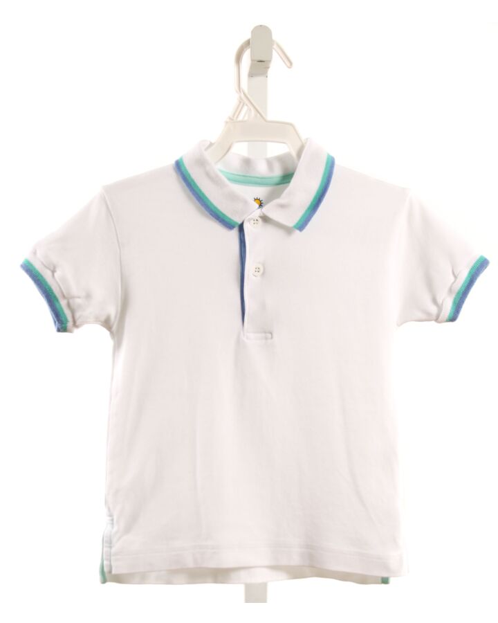 FLORENCE EISEMAN  WHITE    KNIT SS SHIRT