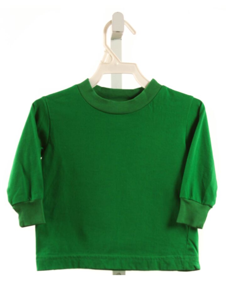 FLORENCE EISEMAN  GREEN    KNIT LS SHIRT