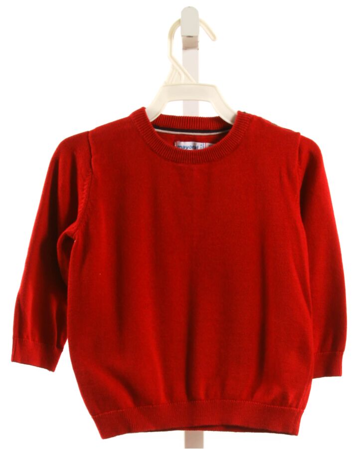 MAYORAL  RED    SWEATER