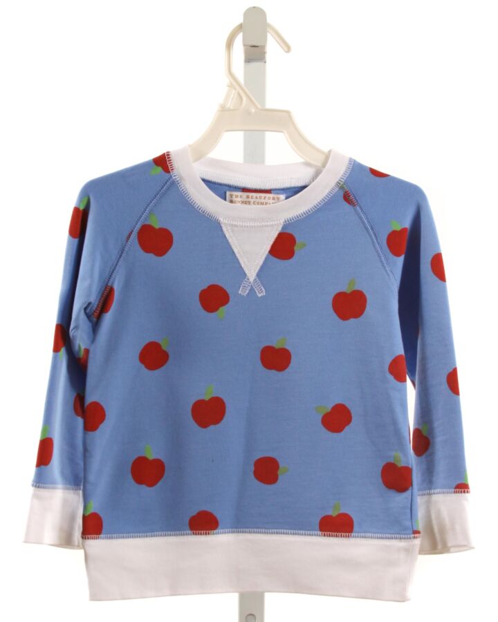 THE BEAUFORT BONNET COMPANY  BLUE    PULLOVER