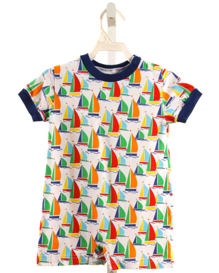 FLORENCE EISEMAN  MULTI-COLOR    KNIT SHORTALL