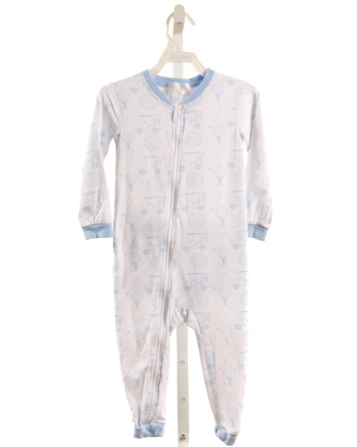 CECIL & LOU  LT BLUE  PRINT  LOUNGEWEAR