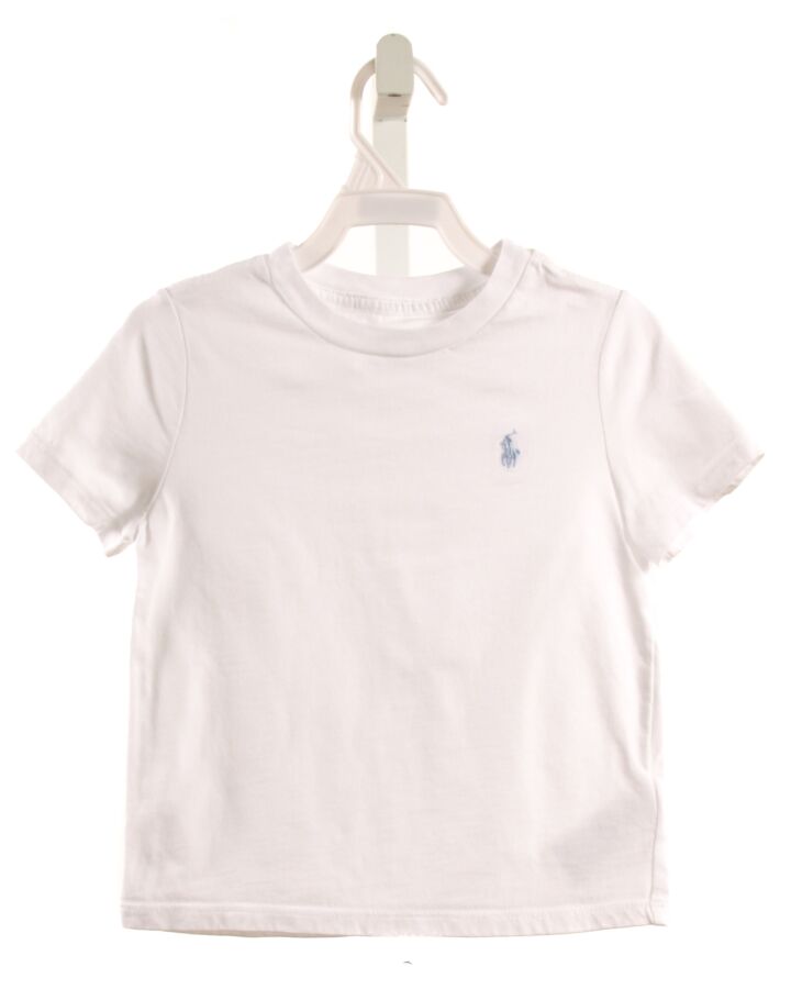 RALPH LAUREN  WHITE    T-SHIRT