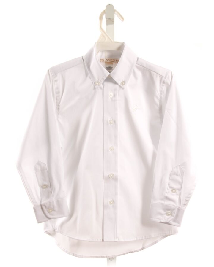 THE BEAUFORT BONNET COMPANY  WHITE    DRESS SHIRT