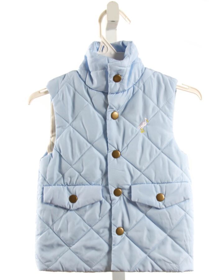 THE BEAUFORT BONNET COMPANY  LT BLUE    VEST