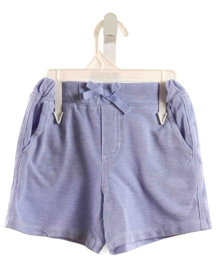 RALPH LAUREN  BLUE PIQUE   SHORTS