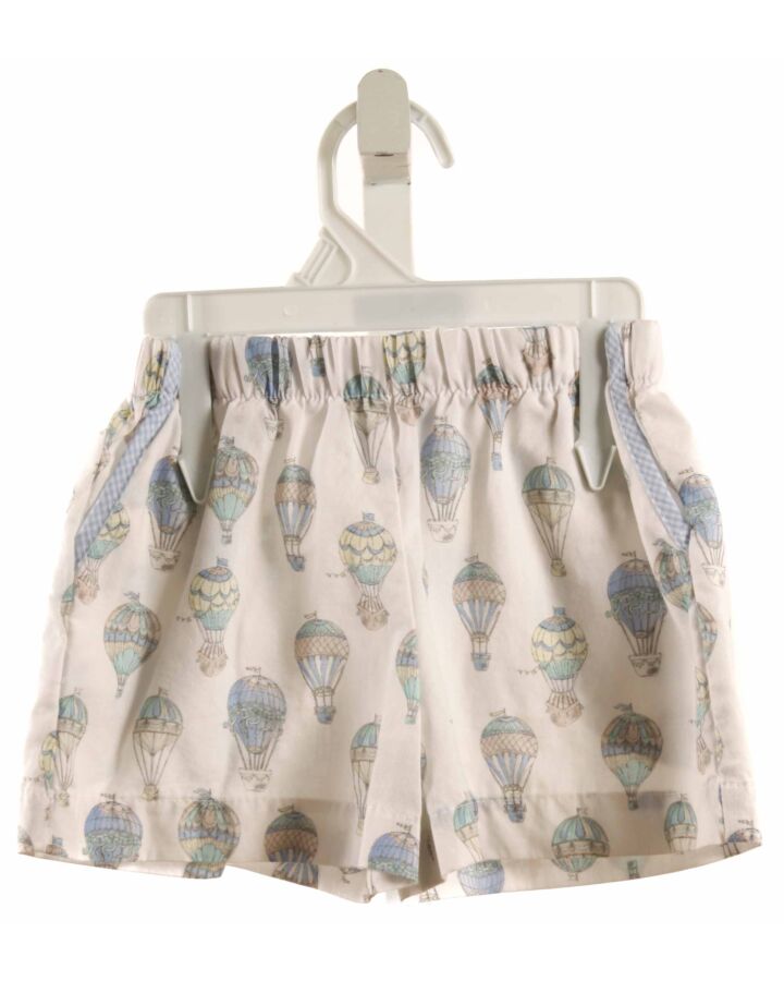 LULU BEBE  WHITE  PRINT  SHORTS