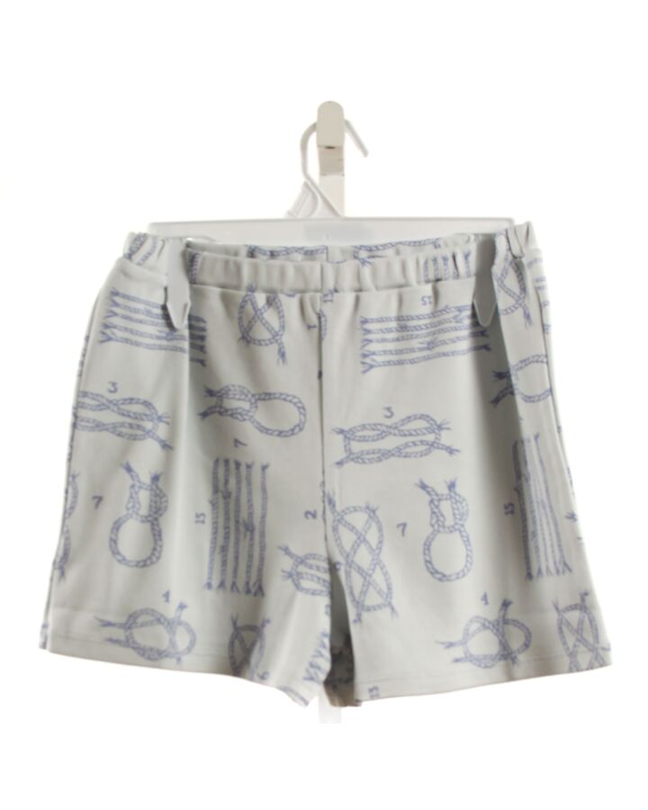 THE BEAUFORT BONNET COMPANY  BLUE   PRINTED DESIGN SHORTS