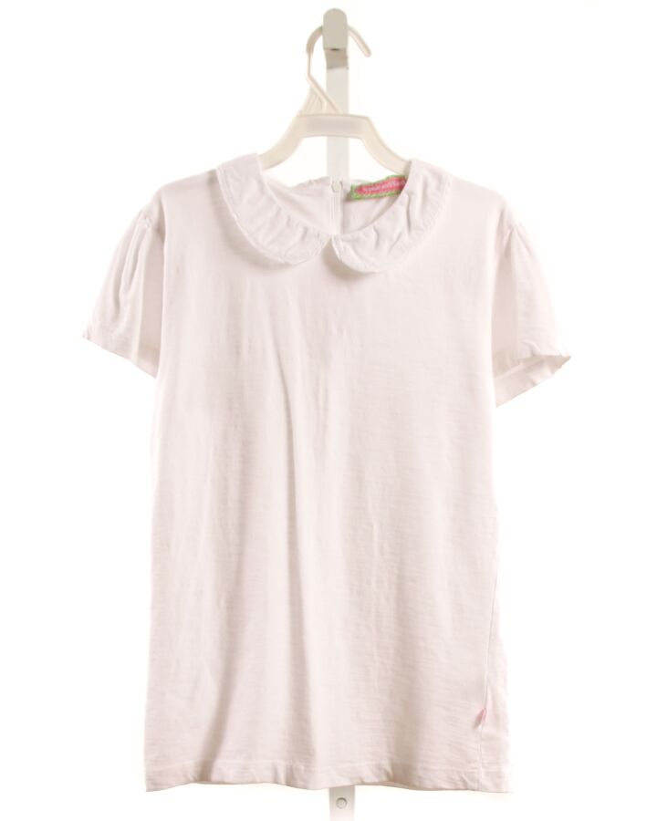 SOPHIE AND SAM  WHITE    KNIT SS SHIRT