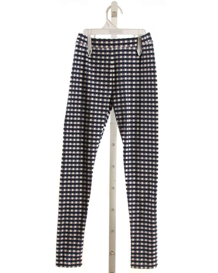 CREWCUTS  BLUE KNIT  PRINTED DESIGN LEGGINGS