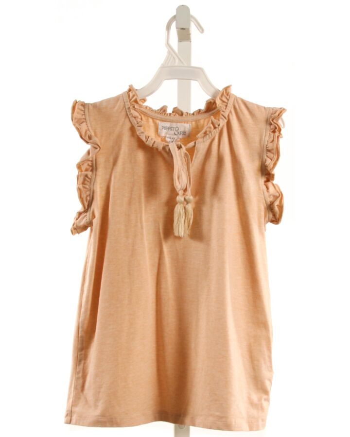 POPPET & FOX  IVORY    SLEEVELESS SHIRT