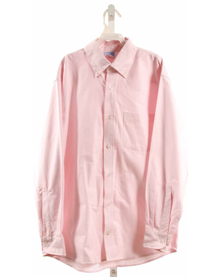 BELLA BLISS  PINK  STRIPED  DRESS SHIRT