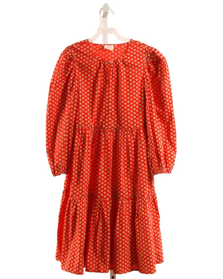 CREWCUTS  RED  FLORAL  DRESS