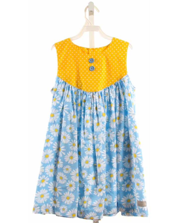 ELEANOR ROSE  LT BLUE  FLORAL  DRESS