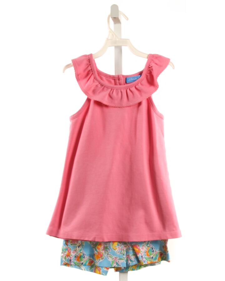 J. BAILEY  PINK    2-PIECE OUTFIT WITH RUFFLE