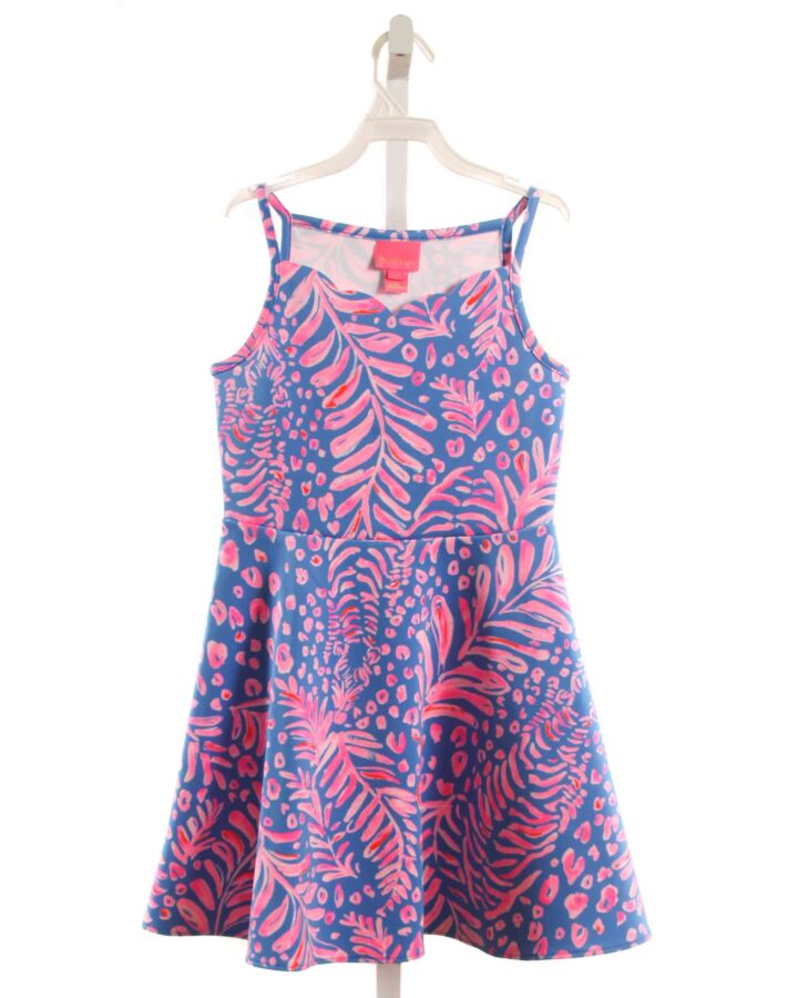 LILLY PULITZER  HOT PINK  FLORAL  KNIT DRESS