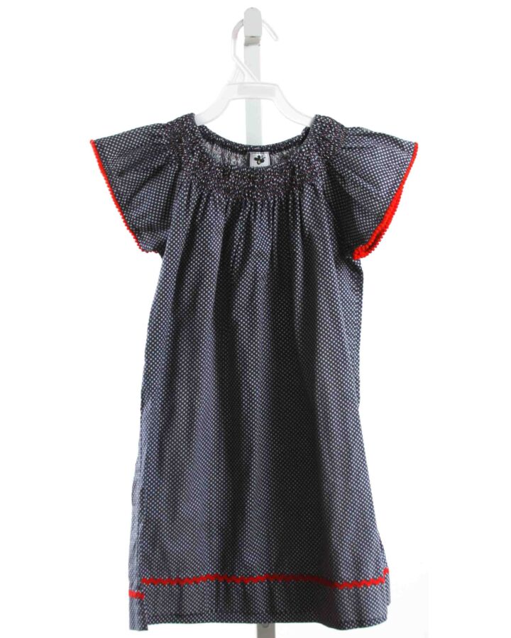 BUSY BEES  NAVY   SMOCKED DRESS