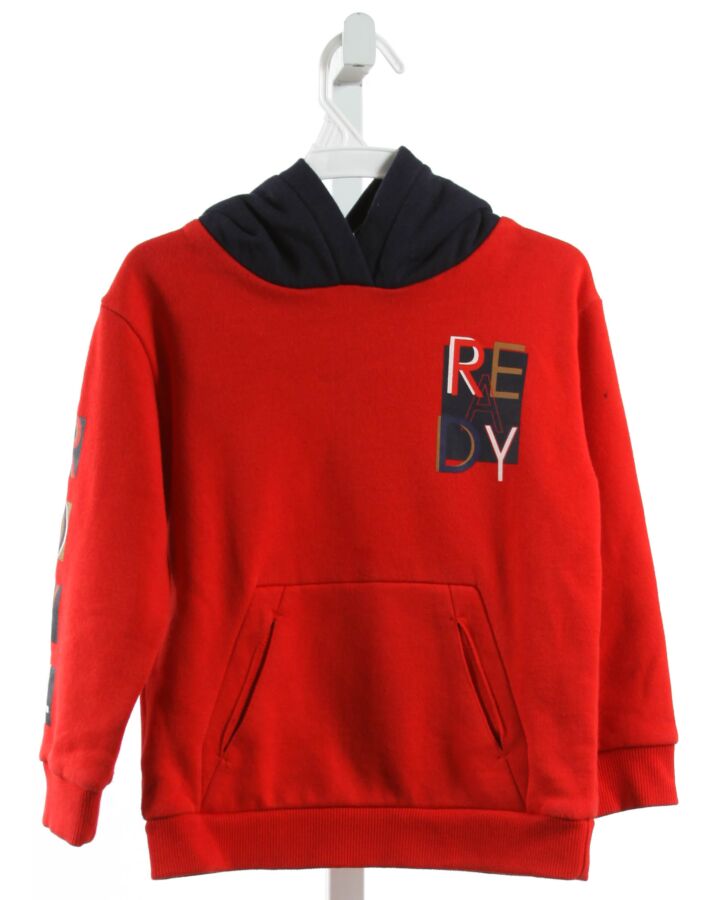 MAYORAL  RED   PRINTED DESIGN PULLOVER